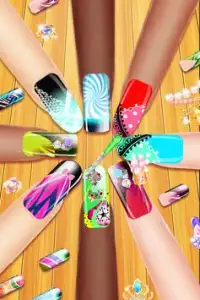 Nail Paint Salon Makeover : Girls Fashion Game Screen Shot 2
