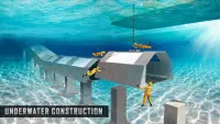 Underwater Road Builder: Bridge Construction 2020 Screen Shot 2
