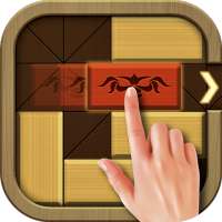 Unblock Puzzle - Slide Red Wood Free Games