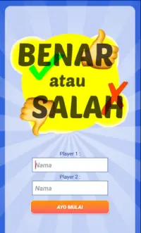 Game Benar Salah Tebak Tebakan Screen Shot 5