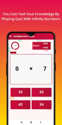 Math Quiz : Mental arithmetic And Math Workout Screen Shot 3