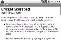 Cricket Scorepad Lite Screen Shot 5