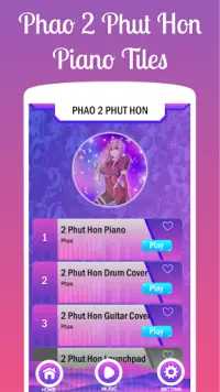 Phao 2 Phut Hon 🎹 Piano Tiles Screen Shot 0