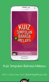 Kuiz Simpulan Bahasa Melayu Screen Shot 4