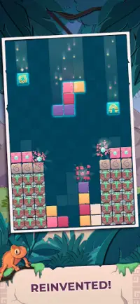 Temple Blocks - Falling Blocks Puzzle Screen Shot 1