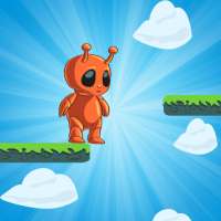 Alien King Jumper: Help Aliens To Jump