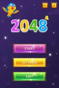 2048 Game Screen Shot 0