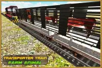 Transporter Train Farm Animals Screen Shot 1
