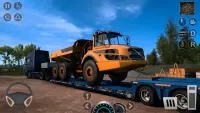 Euro Truck Driving : Games 3D Screen Shot 2