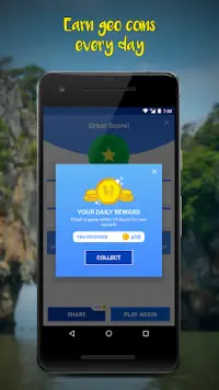 Geo Seeker - World trivia game Screen Shot 5