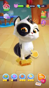 Catapolis ねこ  猫ゲーム アプリ| 想たまごっち Screen Shot 1