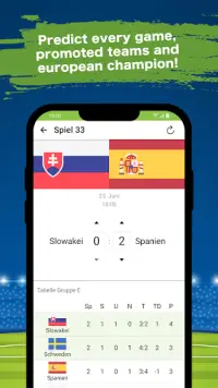 Prediction King -Prediction Game UEFA EURO 2020/21 Screen Shot 0
