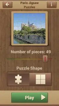 Paryż Gry Puzzle dla Dzieci Screen Shot 7