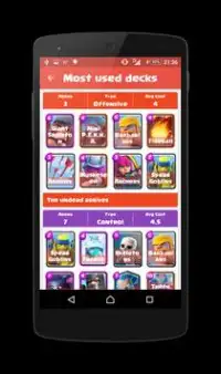 Deck Builder for Clash Royale Screen Shot 4