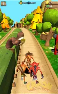 New Subway Crash Rush - Jungle Dash Escape Screen Shot 4