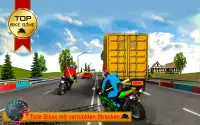 Tod Moto Fahrrad Rennen - Motorrad Rennen Spiele Screen Shot 1