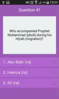 General Culture : Islam Quiz Screen Shot 4