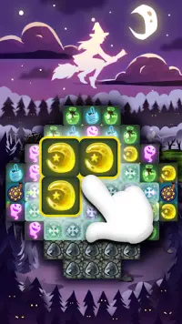 Agness Witch Blast - Magical Puzzle Game Screen Shot 0