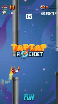 Tap Tap Rocket Screen Shot 0