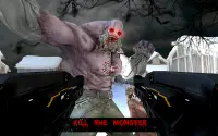 Zombie & Alien's Town: Ghost Target Game 2019 Screen Shot 1
