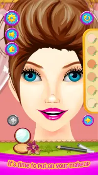 Beauty Salon Makup: Girls Game Screen Shot 1