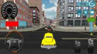 Pink Taxi Game 2: Free Games For Girls Screen Shot 1