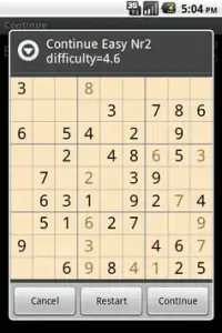 Sudoku GK Screen Shot 2