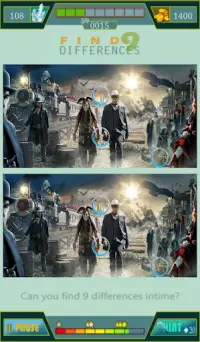 Find 9 Differences Game Screen Shot 3