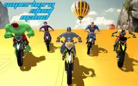 super héros cascades de vélo mania Screen Shot 4