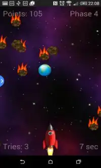 Asteroid Dash Free Screen Shot 1