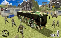 Army bus games 3d Army driving Screen Shot 3