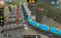 Trasporto di carro armati petroliferi: Train Games Screen Shot 1