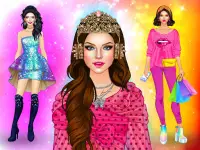 Superstar Makeover - Glam Fashion Doll Dress Up Screen Shot 7