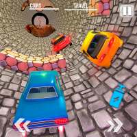 سيارة النفق الاندفاع 3D: لعبة سباق السيارات اللانه
