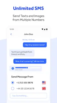 WePhone: WiFi Phone Call &Text Screen Shot 3