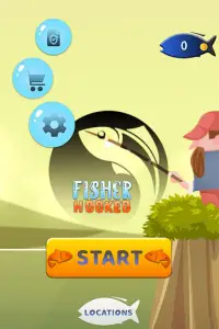 Angelmeister Go: Fang den großen Fisch! Screen Shot 0