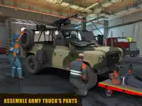Taller mecánico de camiones 3D Screen Shot 1