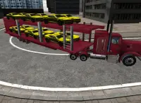 車のトランスポーターの駐車ゲーム Screen Shot 6
