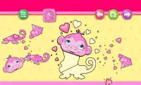 Puzzle games for Girls kids: princess and unicorns Screen Shot 1