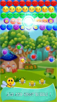 Honey Bee : Bubble Shooter Screen Shot 1