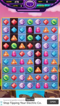 Jewel Match Puzzle Game Screen Shot 2