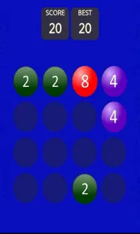 2048 Circle Puzzle Game Screen Shot 1