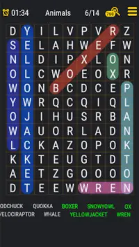 Word Search Mega - Word Puzzle Screen Shot 2
