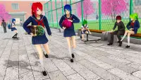 Anime Girl School Life Sim Screen Shot 0