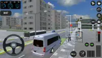 Minibus City Travel Simulator Screen Shot 1