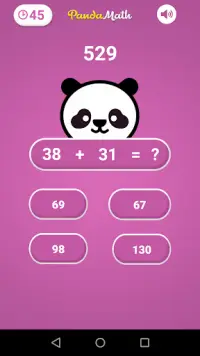 Panda Math Screen Shot 1