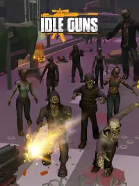 Idle Guns - Armes & Zombies Screen Shot 8