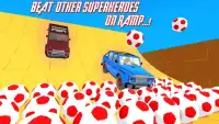 Superheroes Buggy Car Stunts 3d Screen Shot 3