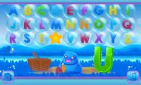 ABC glooton - Aprender el alfabeto para los niños Screen Shot 0