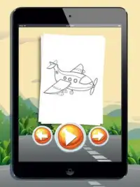 Vehicles Coloring Book for boy Screen Shot 7